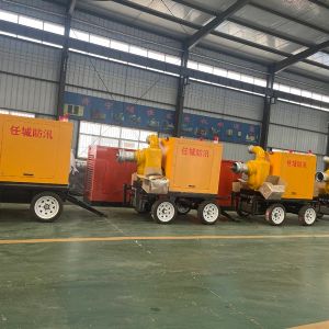 濟寧任城區(qū)防汛抽水泵車